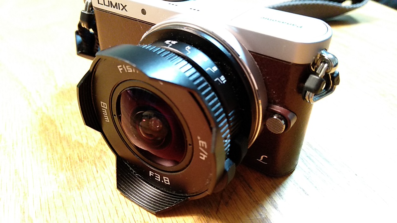 Pixco（バシュポ）CCTV Micro4/3超広角8mm/F3.8魚眼レンズ | カメラDoki