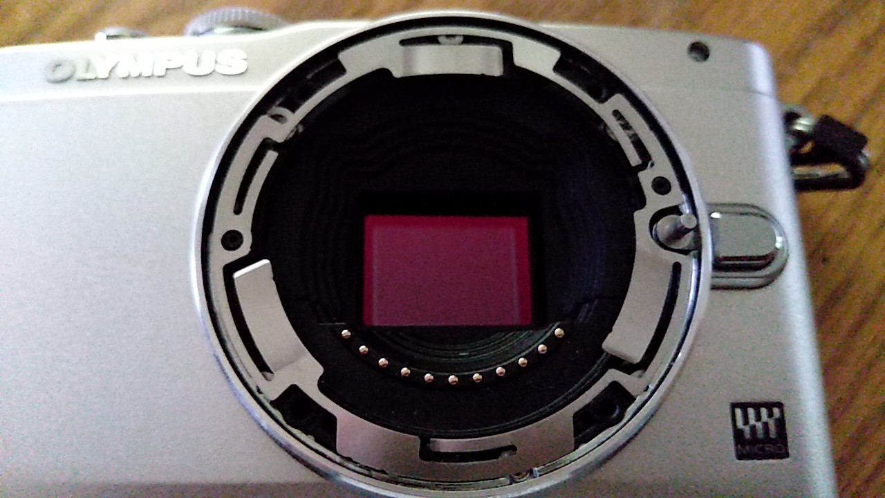 OLYMPUS E-PL6分解と画像センサーユニット交換 | カメラDoki