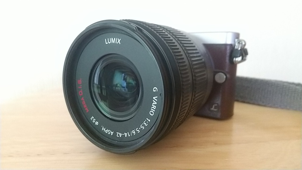 Panasonic LUMIX G 14-42m 電動 レンズ ズーム 箱無し-